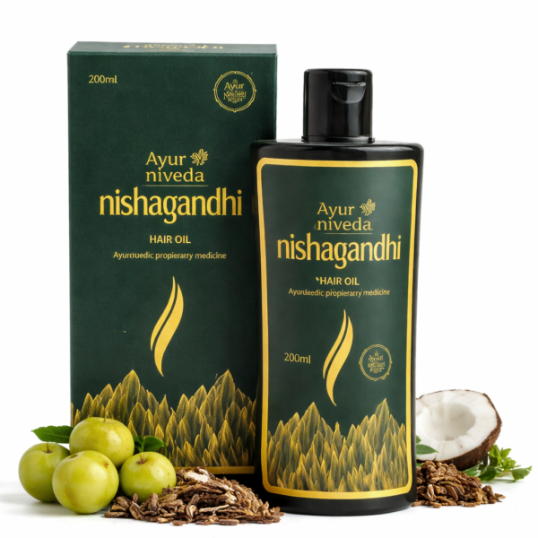 Ayur niveda Nishagandhi Hair Oil - 200ml