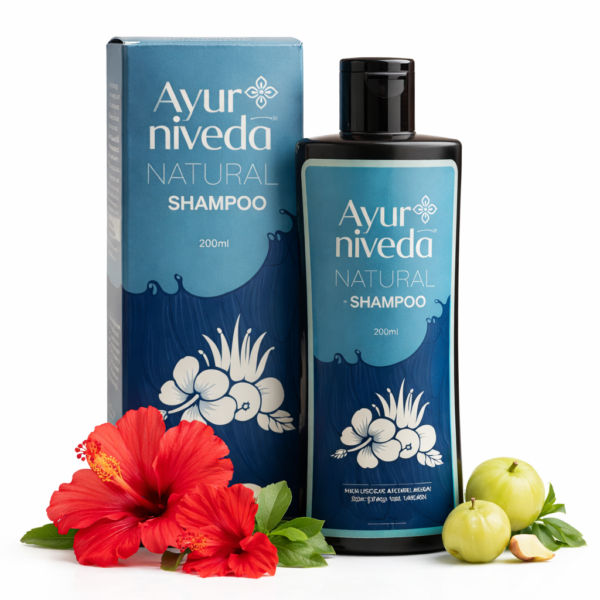 Ayur Niveda Natural Shampoo – 200ml